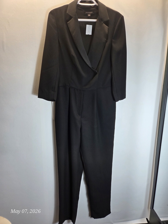 Banana Republic Pants - Women's Black Tuxedo Jumpsuit Size 4
